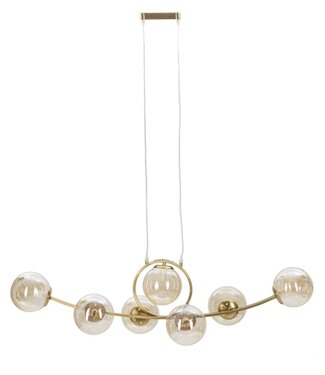 Mauro Ferretti PLAFONDLAMP JAPAN 7 LAMPS CM 115X30X36