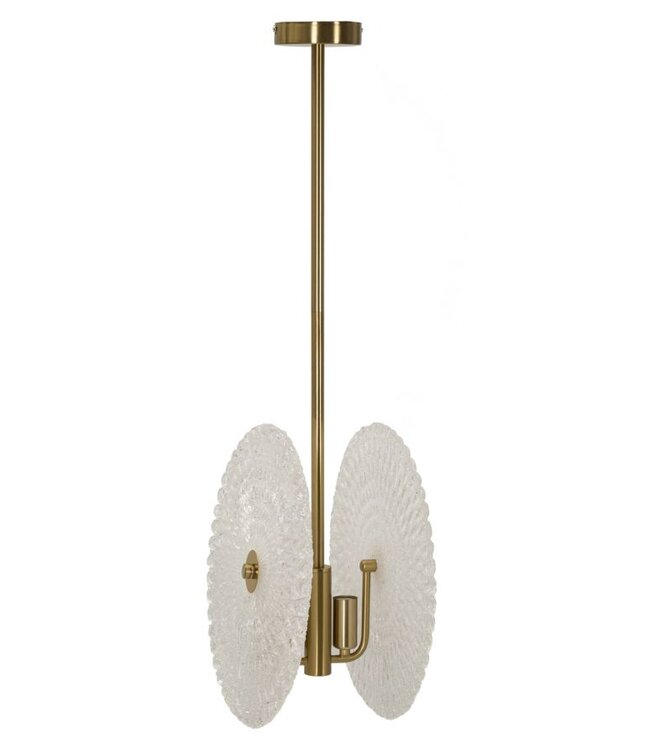 Mauro Ferretti PLAFONDLAMP GLAS CM 35X18X80