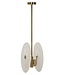 Mauro Ferretti PLAFONDLAMP GLAS CM 35X18X80