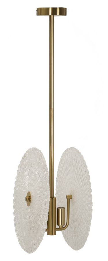 PLAFONDLAMP GLAS CM 35X18X80 afbeelding