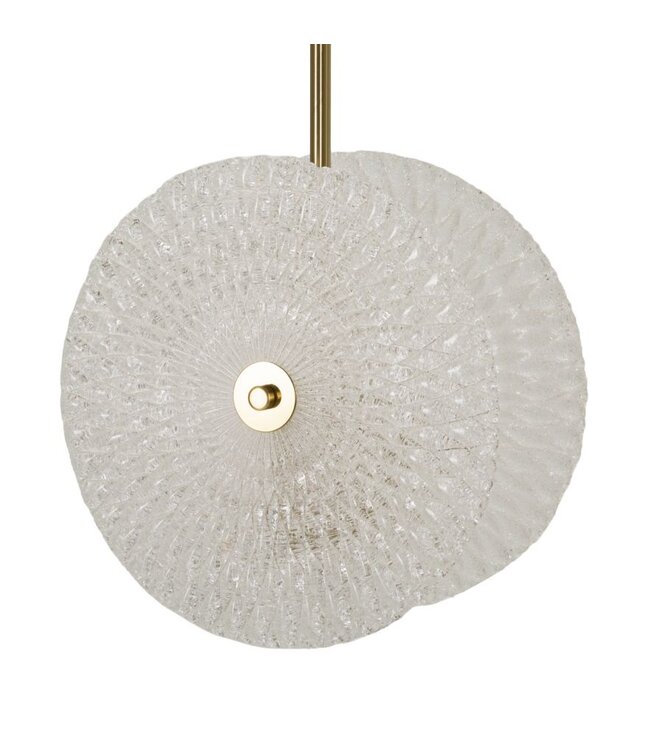 Mauro Ferretti PLAFONDLAMP GLAS CM 35X18X80