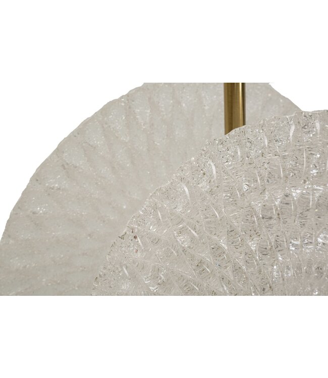 Mauro Ferretti PLAFONDLAMP GLAS CM 35X18X80