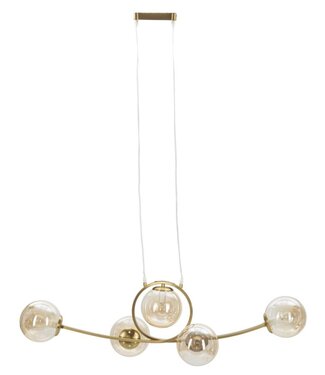 Mauro Ferretti PLAFONDLAMP JAPAN 5 LAMPS CM 100X33X30