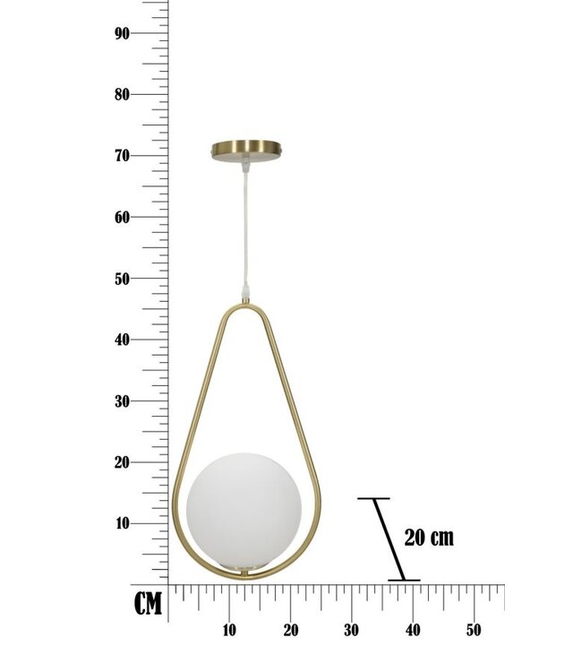 Mauro Ferretti PLAFONDLAMP GLAMY DROP CM 24x20x46