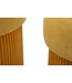Mauro Ferretti BLADERDEEG MET OPSLAG ESPENHOUT MOSTERD SET 2 STUKS CM Ø 42X44-35X37