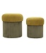 Mauro Ferretti BLADERDEEG MET OPBERG ESPENHOUT GROEN SET 2 STUKS CM Ø 42X44-35X37