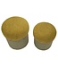Mauro Ferretti BLADERDEEG MET OPBERG ESPENHOUT GROEN SET 2 STUKS CM Ø 42X44-35X37