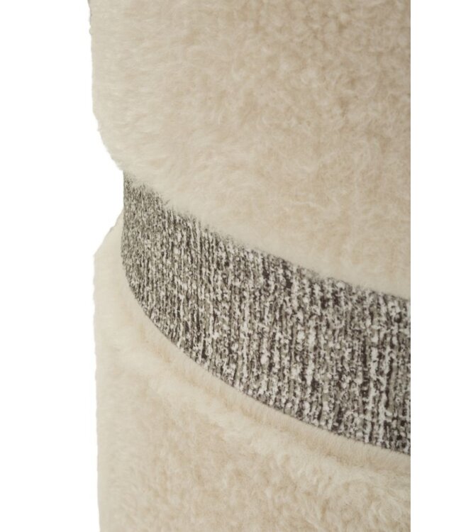 Mauro Ferretti BLADERDEEG MET OPBERGRUIMTE SAINT-MORITZ CRÈMESET 2 STUKS CM Ø 40X47-32X38