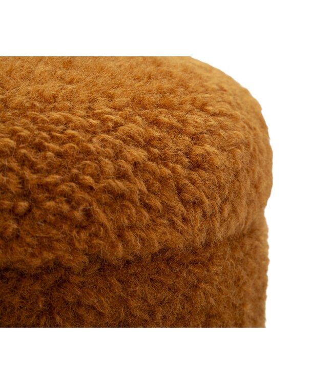 Mauro Ferretti BLADERDEEG MET OPBERGRUIMTE SAINT-MORITZ BRUIN SET 2 STUKS CM Ø 40X47-32X38