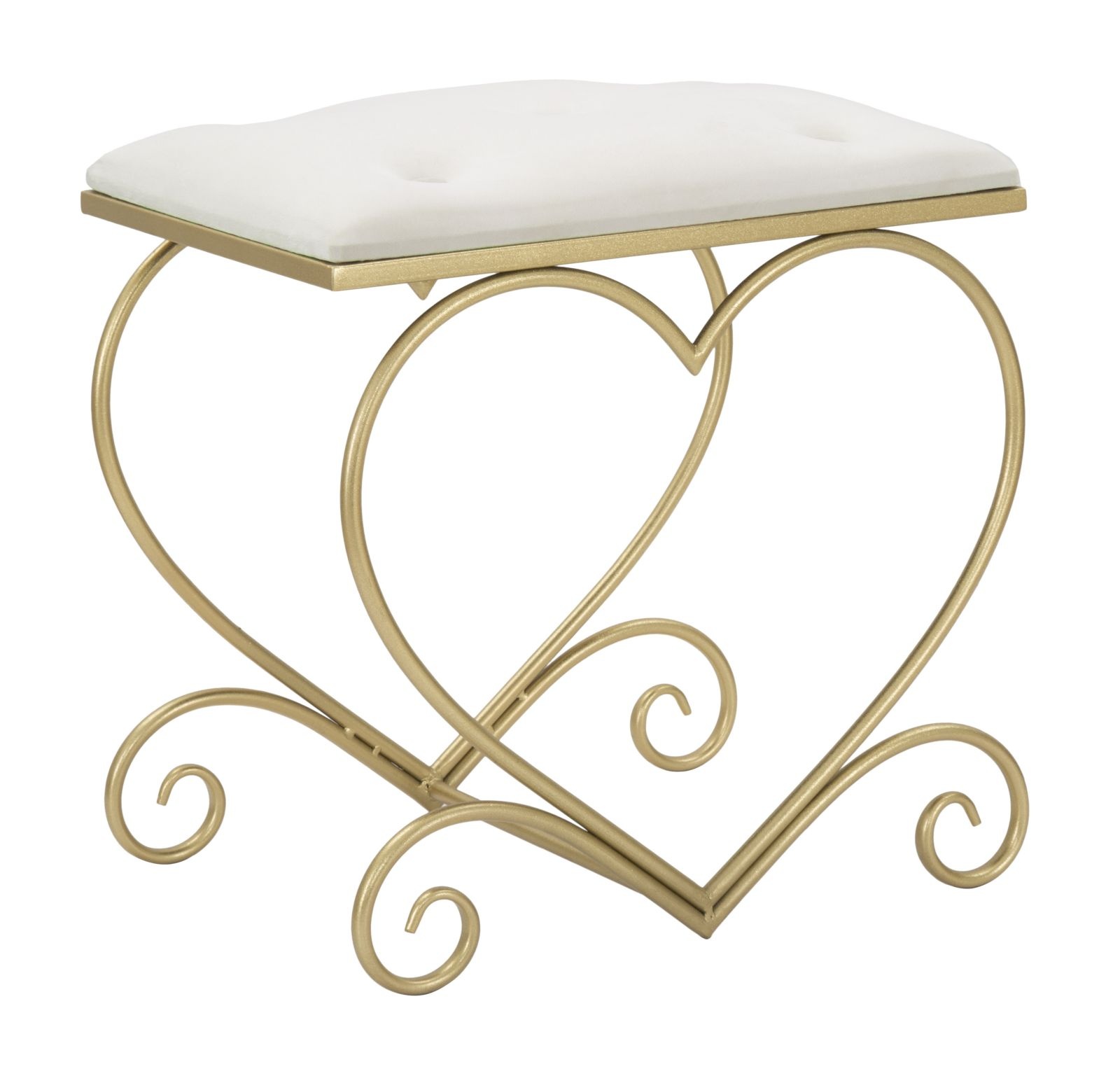 KRUKJE HART CREMA CM 50X37,5X51,5 afbeelding