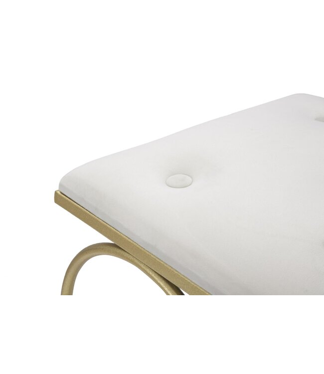 Mauro Ferretti KRUKJE HART CREMA CM 50X37,5X51,5