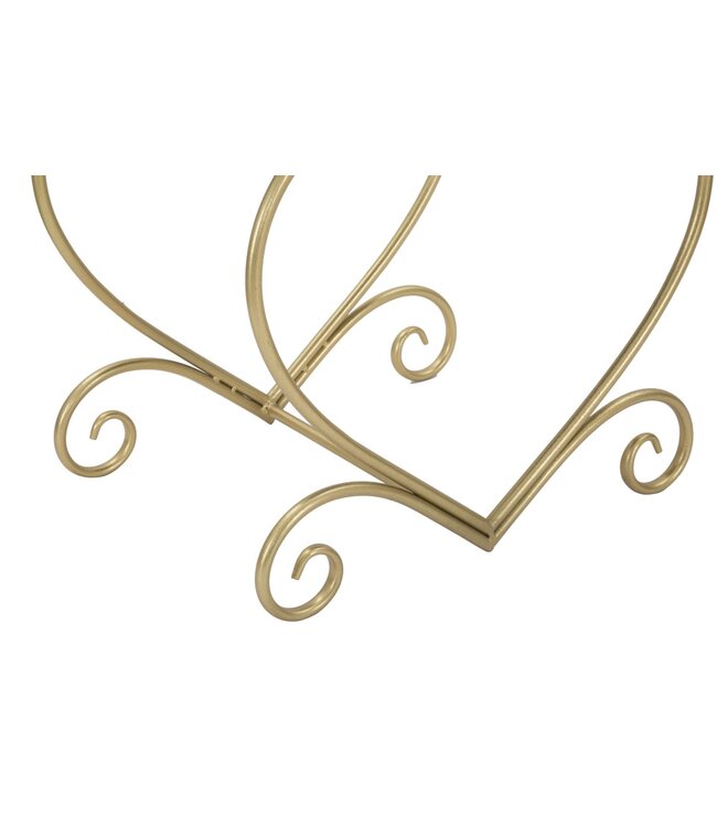 Mauro Ferretti KRUKJE HART CREMA CM 50X37,5X51,5