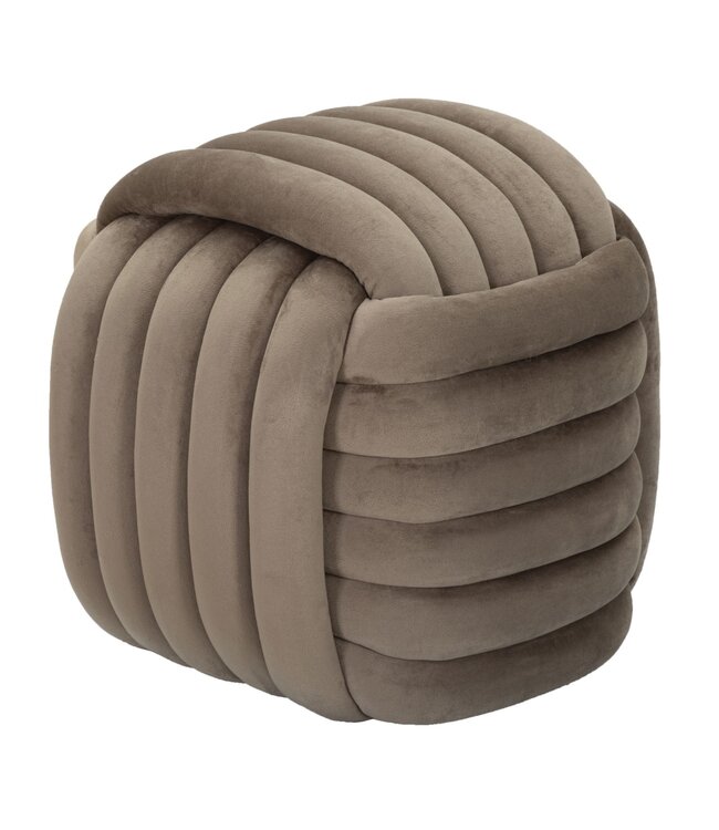 Mauro Ferretti KRUK SOFTY GRIJS CM 45X45X45