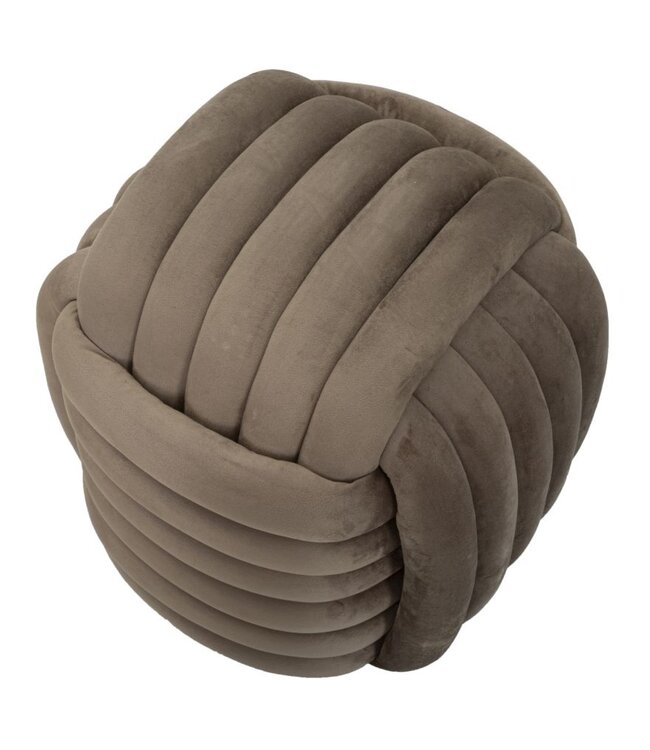 Mauro Ferretti KRUK SOFTY GRIJS CM 45X45X45