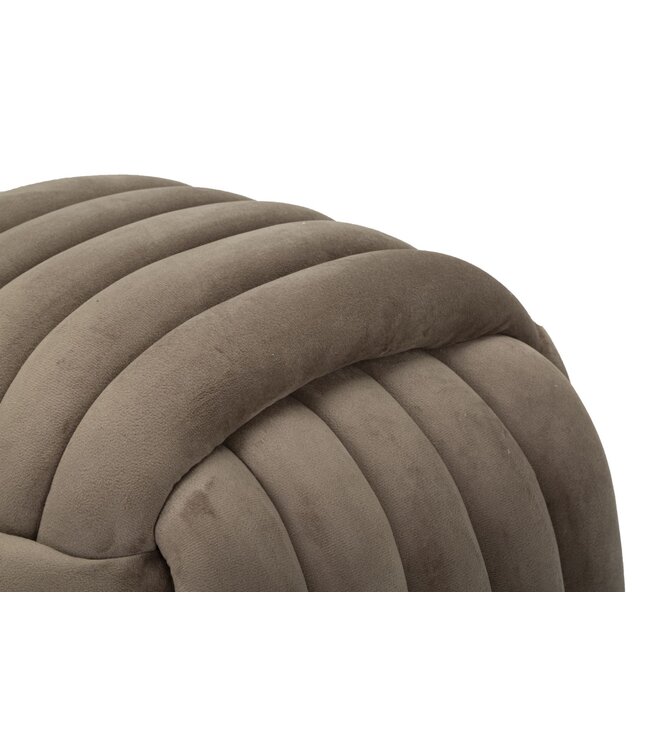 Mauro Ferretti KRUK SOFTY GRIJS CM 45X45X45