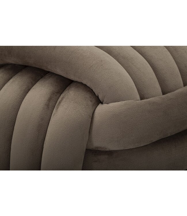 Mauro Ferretti KRUK SOFTY GRIJS CM 45X45X45