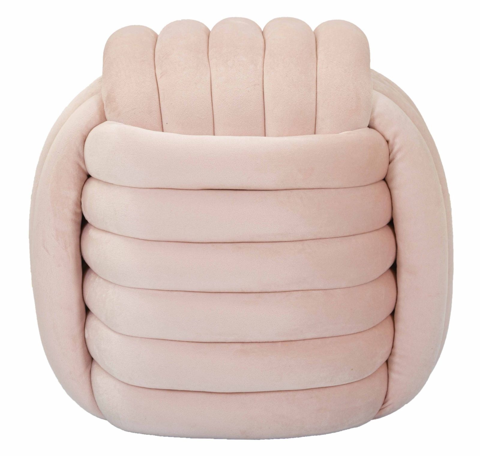 KRUKJE ZACHTROZE CM 45X45X45 afbeelding
