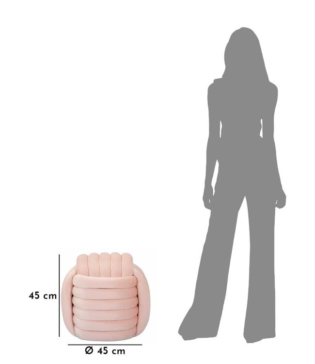 Mauro Ferretti KRUKJE ZACHTROZE CM 45X45X45