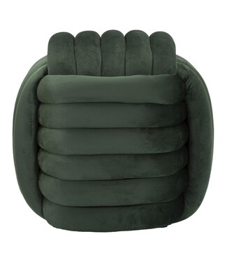 Mauro Ferretti KRUKJE SOFTY GROEN CM 45X45X45