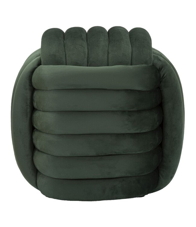 Mauro Ferretti KRUKJE SOFTY GROEN CM 45X45X45