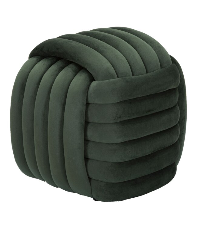 Mauro Ferretti KRUKJE SOFTY GROEN CM 45X45X45