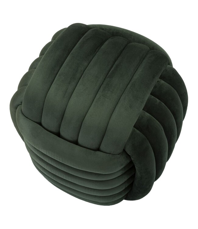 Mauro Ferretti KRUKJE SOFTY GROEN CM 45X45X45