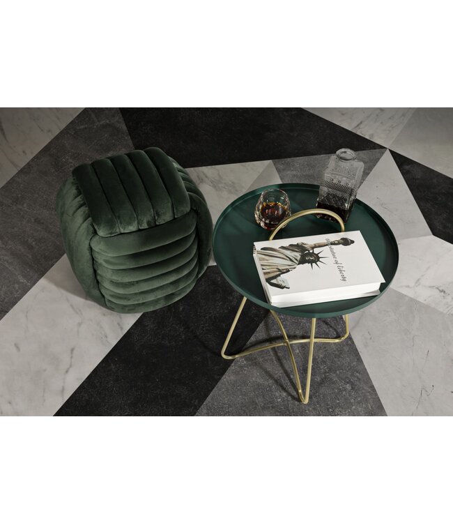 Mauro Ferretti KRUKJE SOFTY GROEN CM 45X45X45