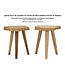 Mauro Ferretti BUDUT KRUK TEAK CM Ø 38X45