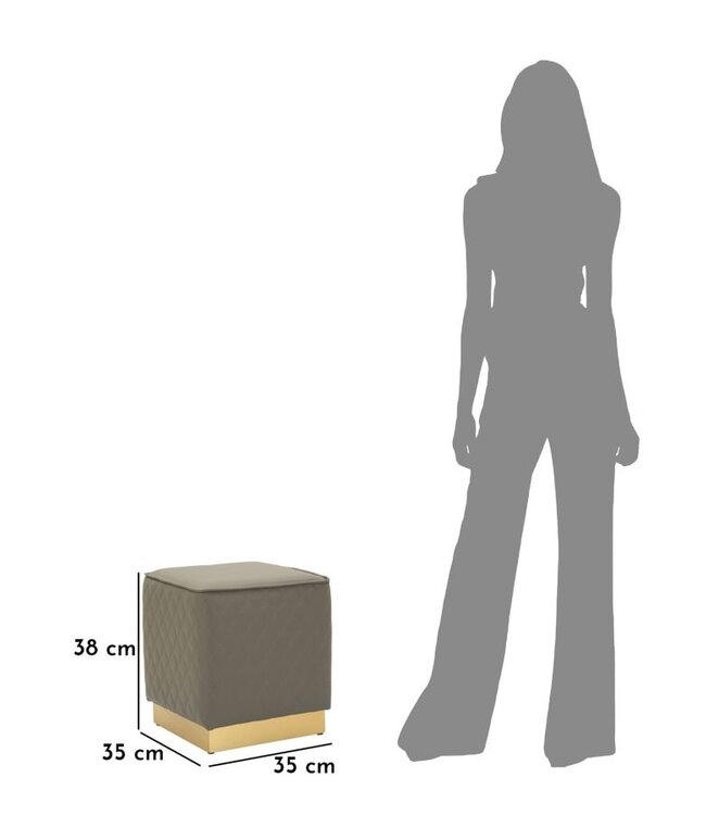 Mauro Ferretti VIERKANTE KRUK SHARON CM 35X35X38