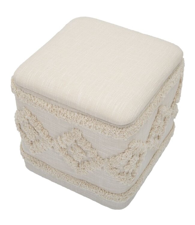 Mauro Ferretti KRUK MET OPBERGVAK DAMASCO VIERKANT CM 40X40X40