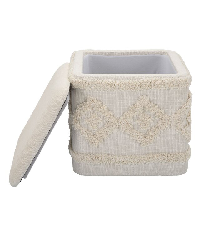 Mauro Ferretti KRUK MET OPBERGVAK DAMASCO VIERKANT CM 40X40X40