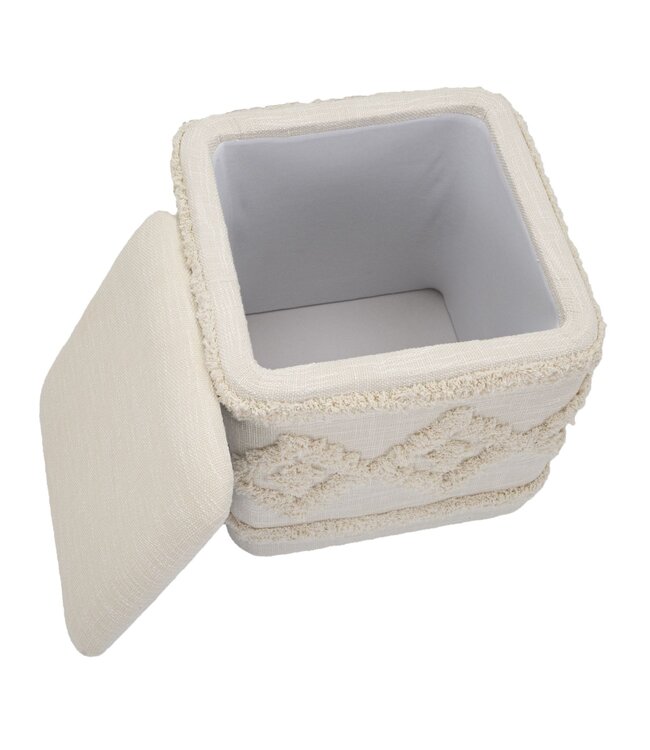 Mauro Ferretti KRUK MET OPBERGVAK DAMASCO VIERKANT CM 40X40X40