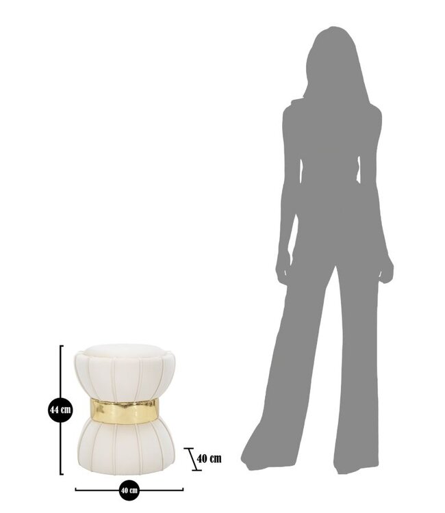 Mauro Ferretti KRUK BLOEM CREM CM Ø 40X44