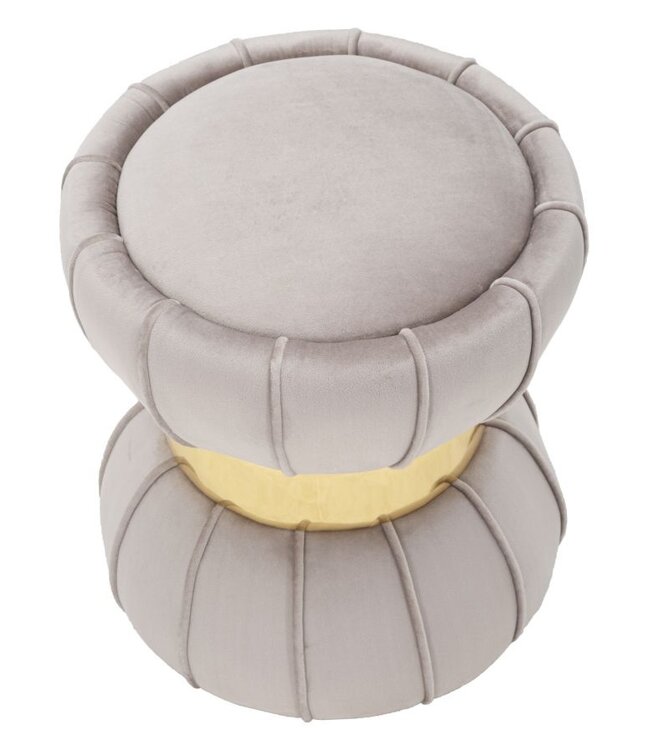 Mauro Ferretti KRUK BLOEM GRIJS CM Ø 40X44