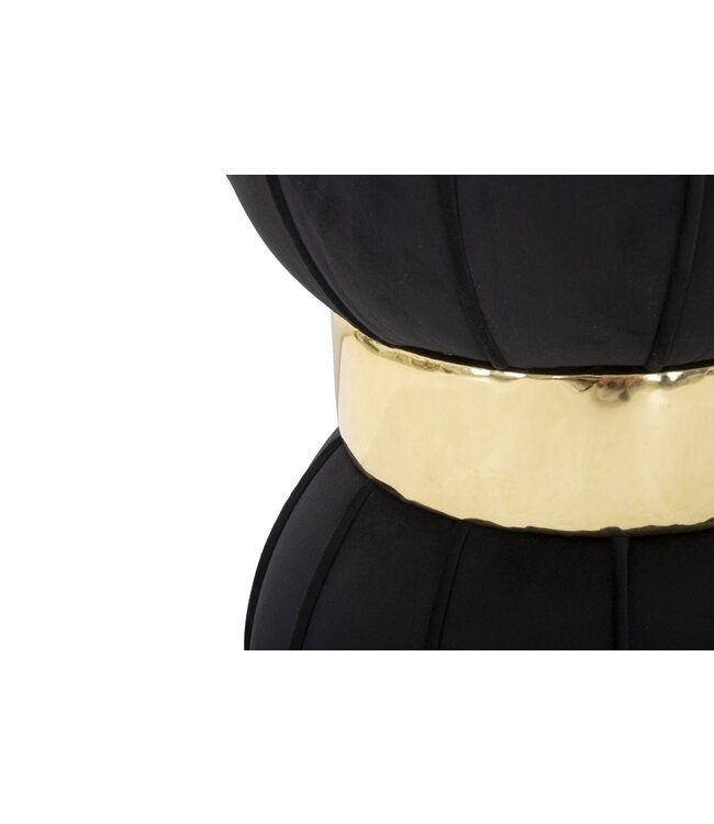 Mauro Ferretti KRUK BLOEM ZWART CM Ø 40X44