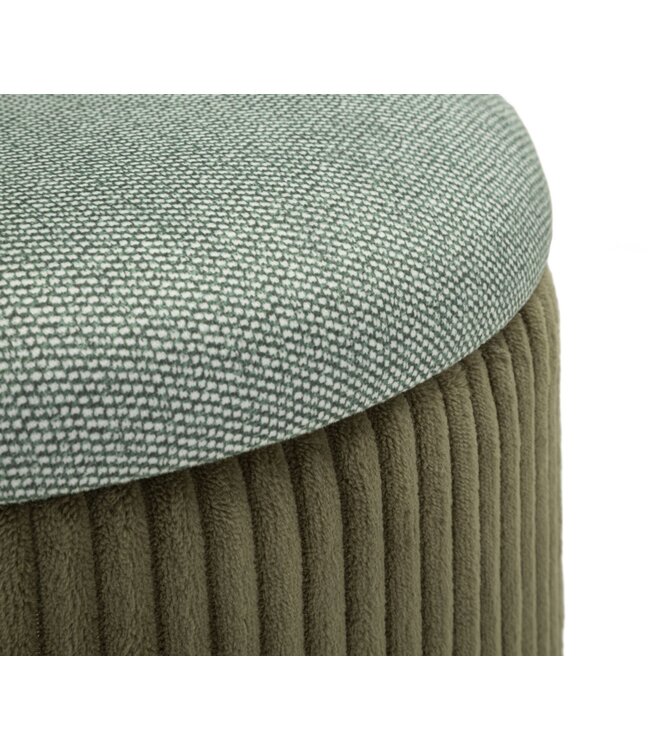 Mauro Ferretti BLADERDEEG MET OPBERGRUIMTE BOLZANO GROEN SET 2 STUKS CM Ø 38X38-32X28