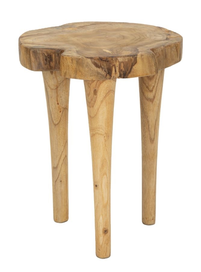 KURSI KRUK TEAK CM Ø 35X45 afbeelding