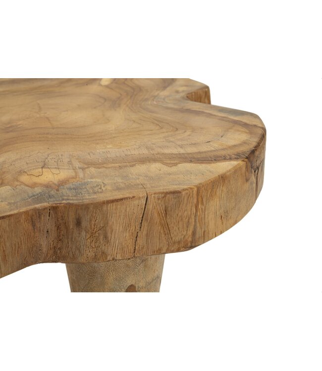 Mauro Ferretti KURSI KRUK TEAK CM Ø 35X45