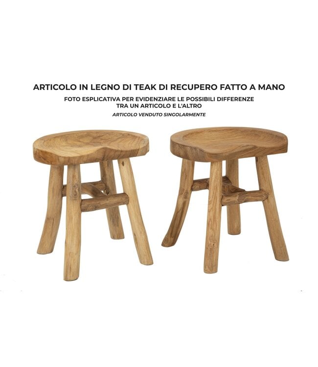 Mauro Ferretti SEL KRUK TEAK CM 40X32X42 - 1427650000