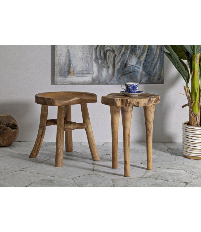 Mauro Ferretti SEL KRUK TEAK CM 40X32X42