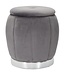 Mauro Ferretti BLADERDEEG/OPSLAG PARIJS GRIGIO/ZILVER CM Ø 43X43