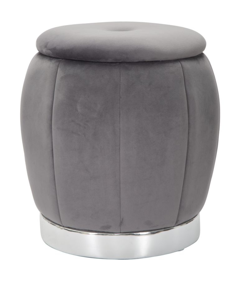 BLADERDEEG/OPSLAG PARIJS GRIGIO/ZILVER CM Ø 43X43 afbeelding