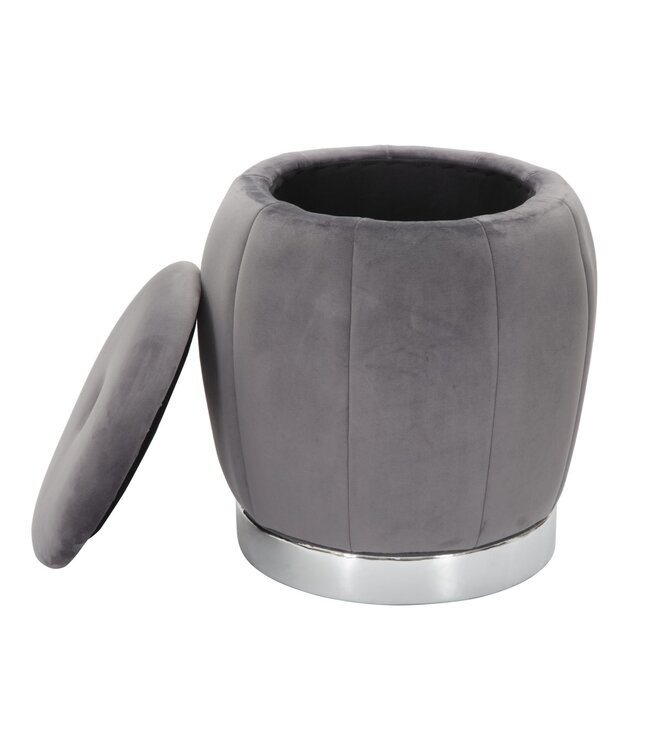 Mauro Ferretti BLADERDEEG/OPSLAG PARIJS GRIGIO/ZILVER CM Ø 43X43