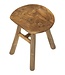 Mauro Ferretti SEL SLANKE KRUK TEAK CM 35X30X42