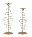 Mauro Ferretti ALID KANDELAAR SET 2 STUKS CM 20X16X43