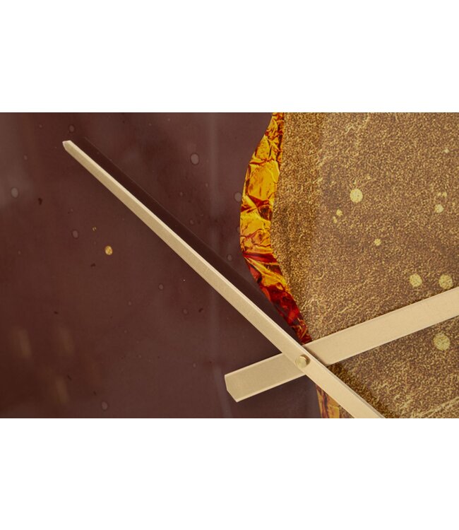 Mauro Ferretti WANDKLOK GLAS GLODY CM Ø 80X5