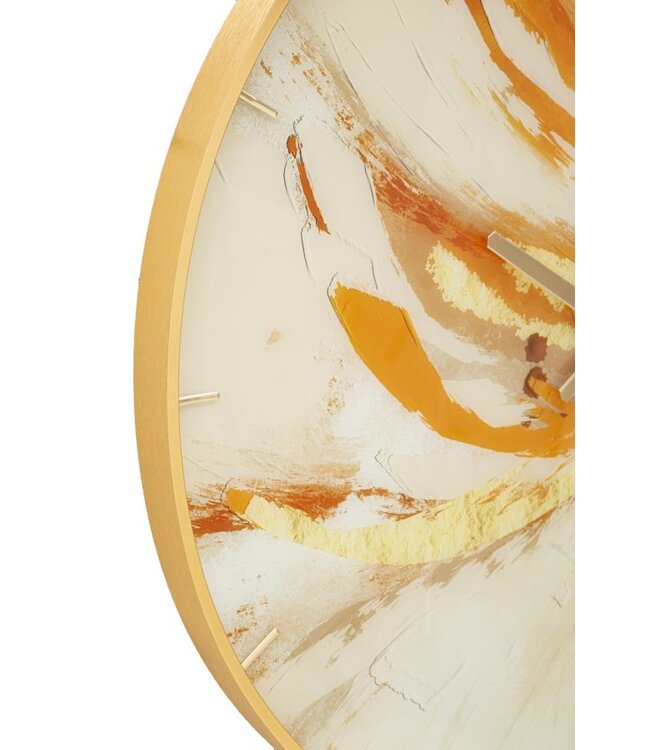 Mauro Ferretti WANDKLOK GLAS TOPLY CM Ø 80X5