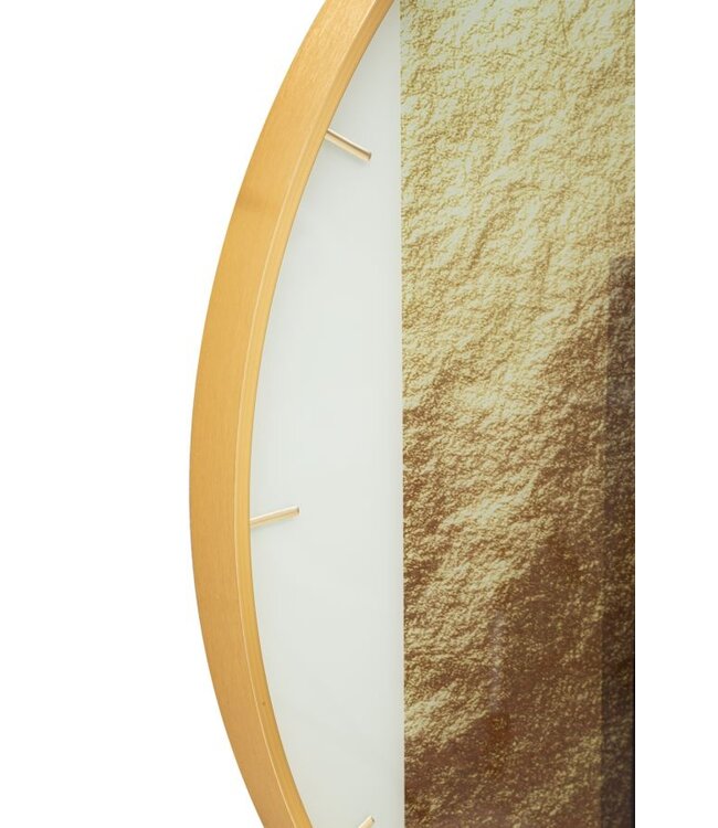 Mauro Ferretti WANDKLOK GLASMOTIEF CM Ø 80X5