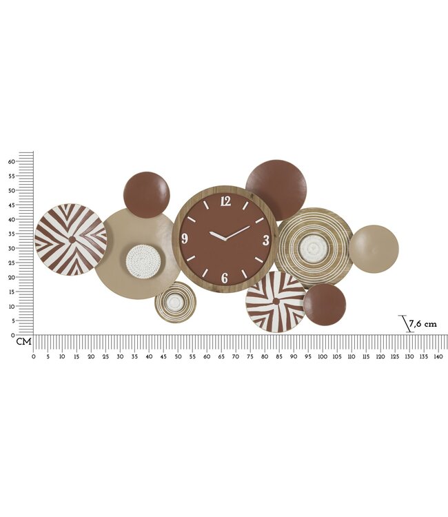 Mauro Ferretti WANDKLOK ETNIC CM 127,6X7,6X61