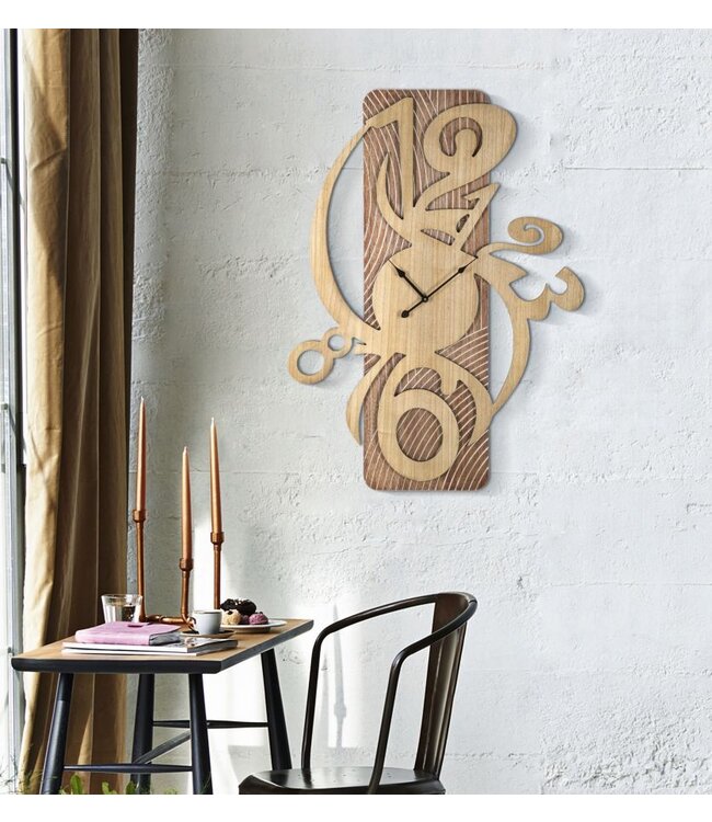 Mauro Ferretti WANDKLOK WOLLY CM 70X4,4X93